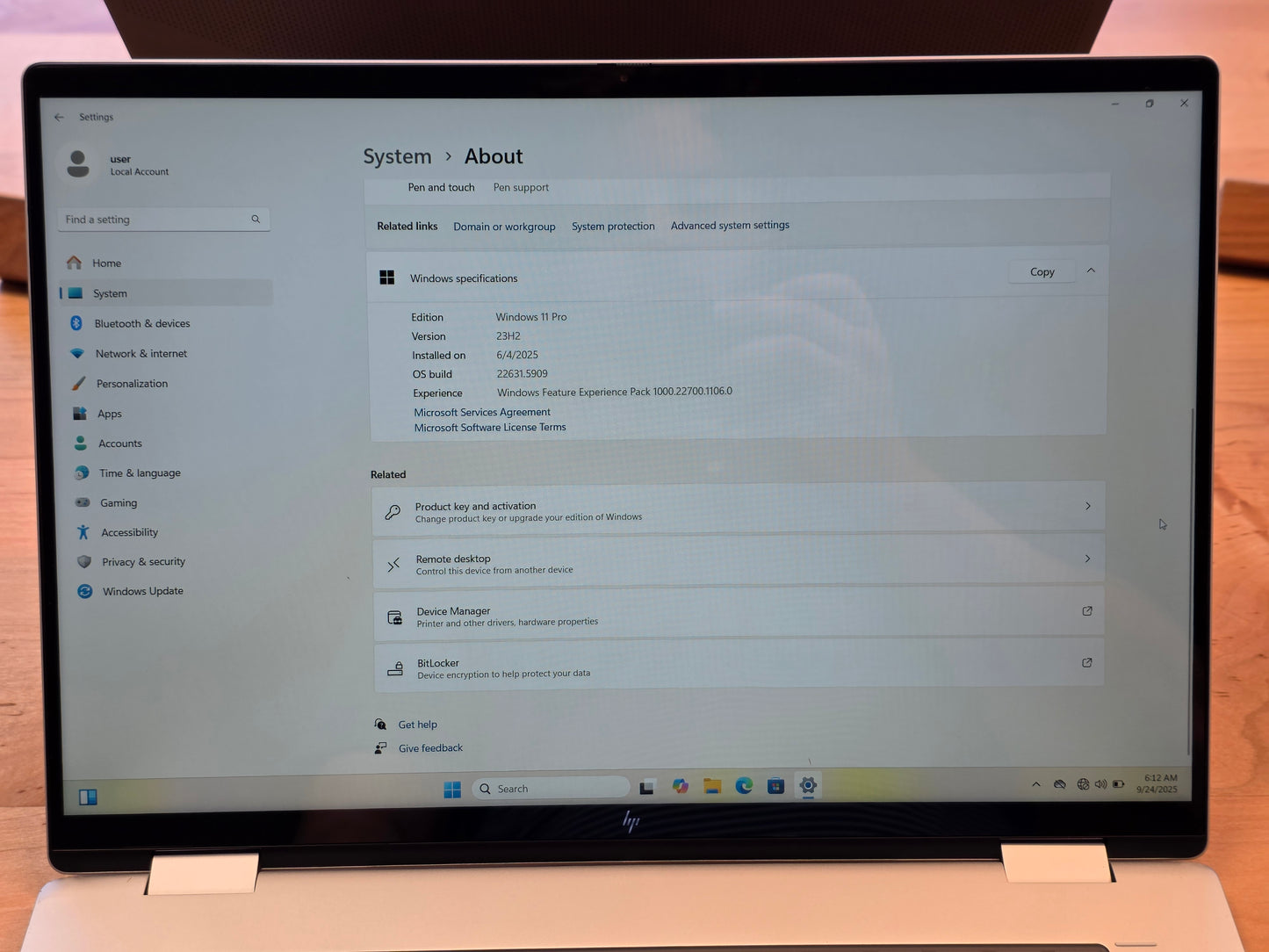 16" HP Envy X360 2-in-1 Laptop - Ultra 7 155U, 32GB, 2TB SSD