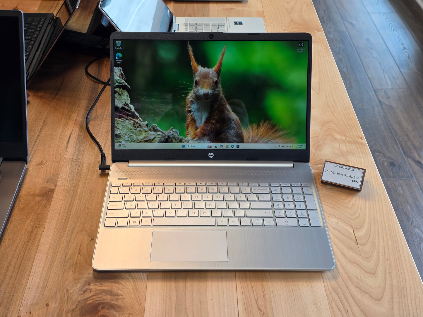15" HP Pavilion - i7, 16GB RAM, 512GB SSD - Touchscreen Display
