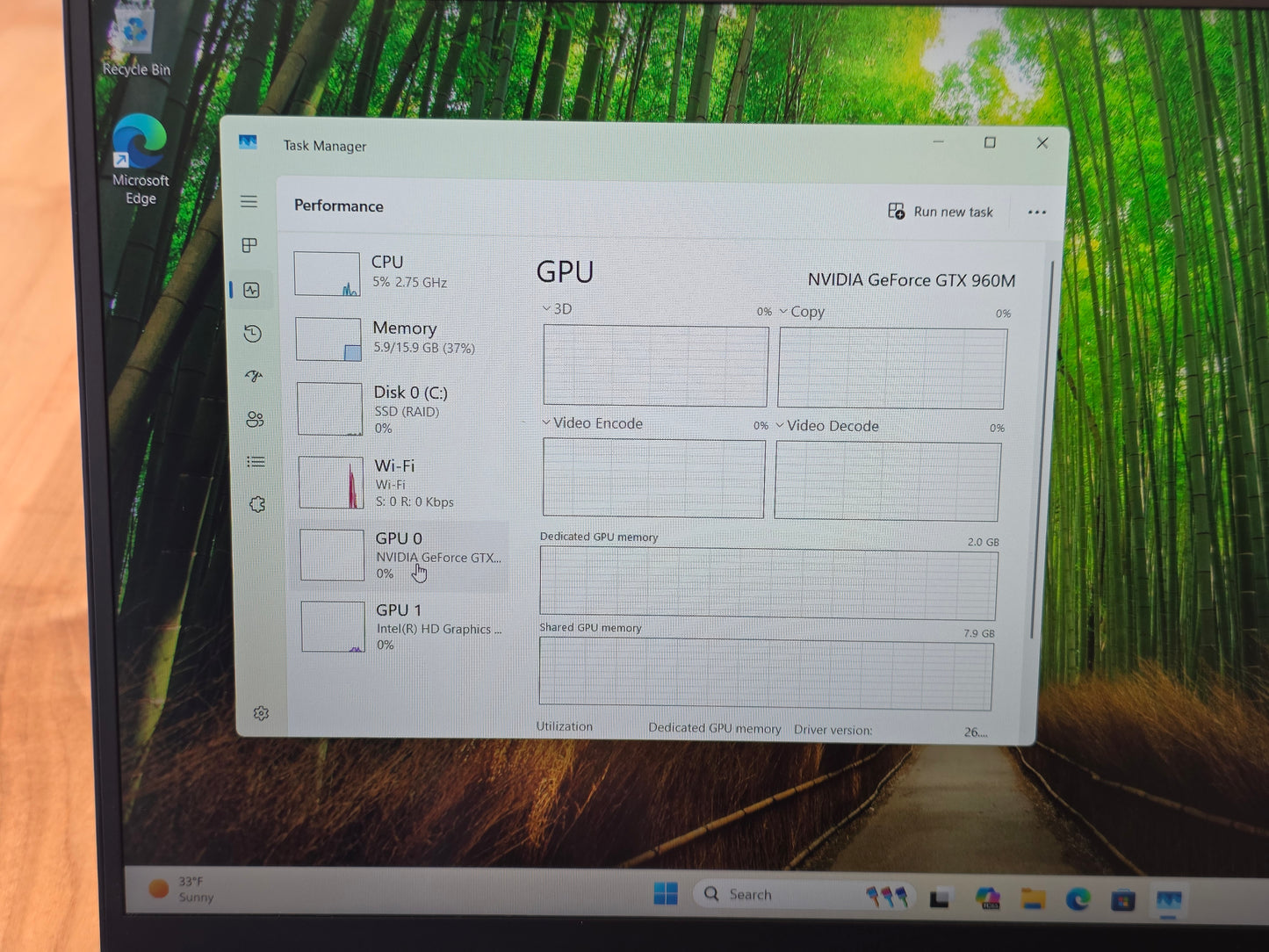 15" Dell XPS 9550 Laptop