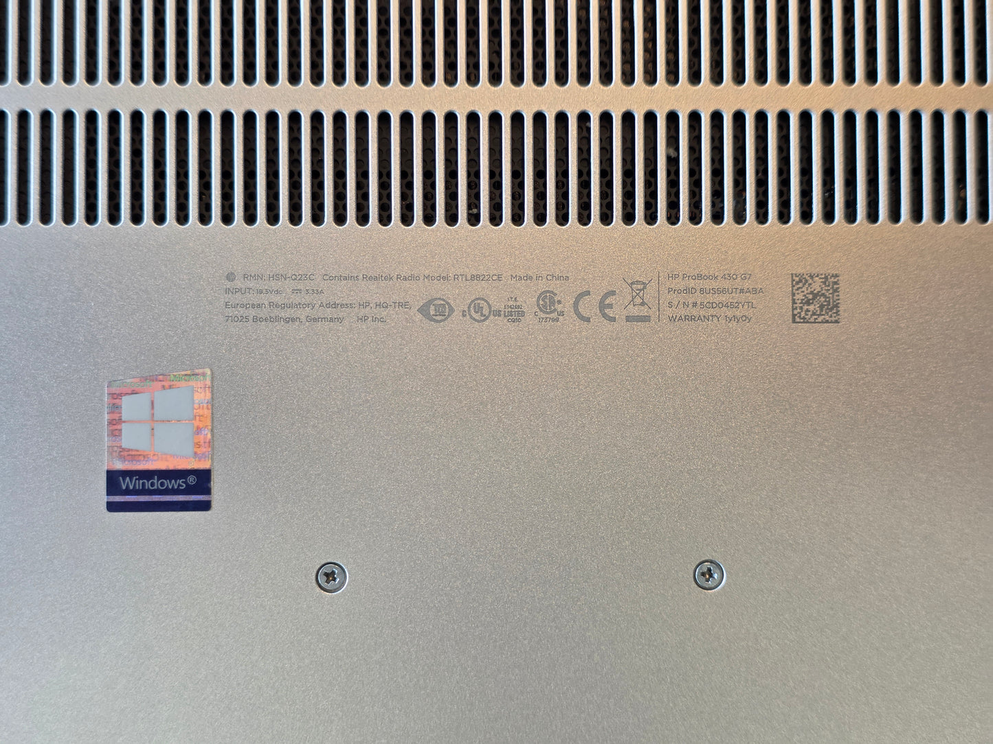 2021 13.3" HP ProBook 430 G7