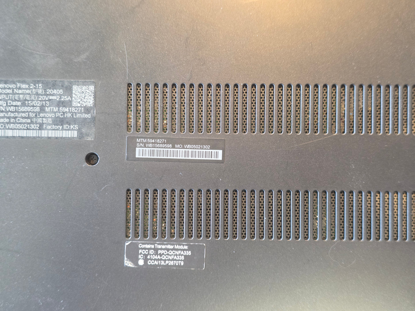 15" Lenovo Flex 2-15