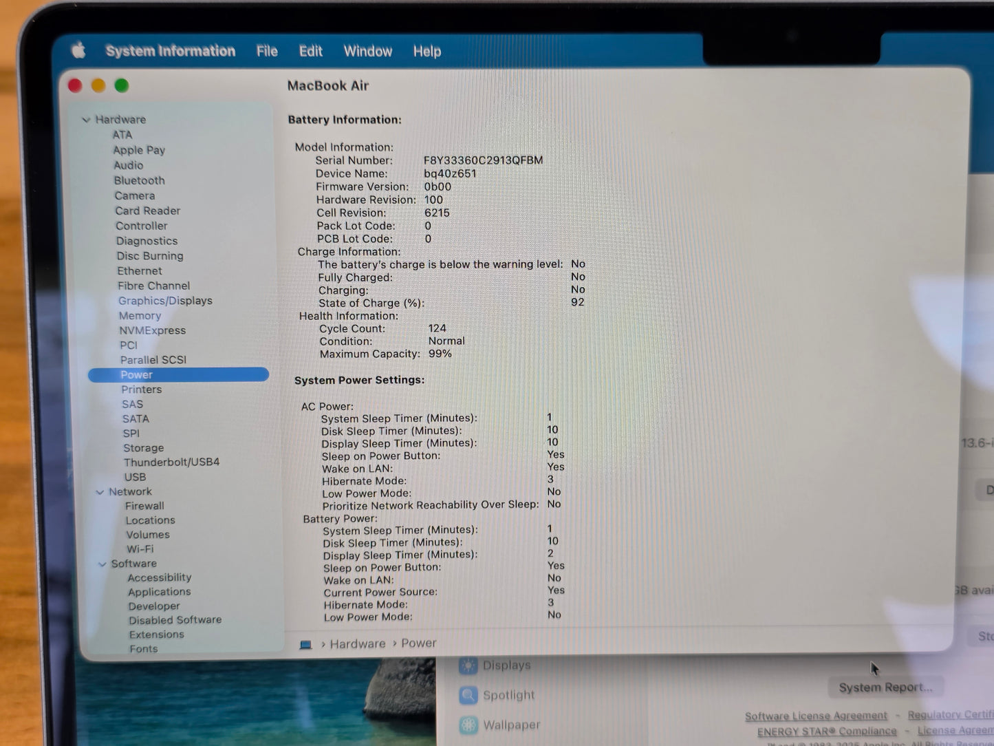 2022 13.6" Apple MacBook Air M2