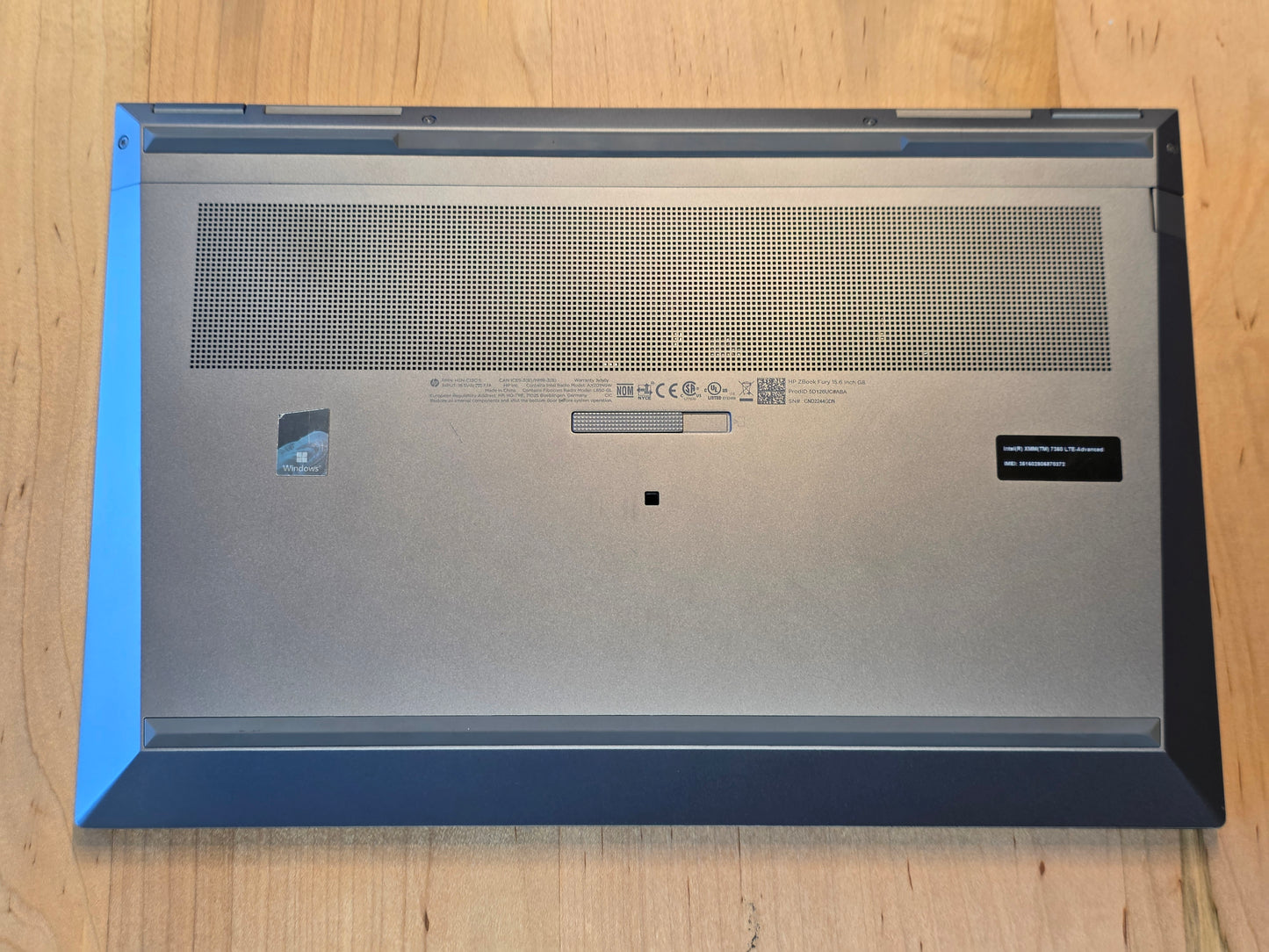 16" HP ZBook Fury G8 Mobile Workstation