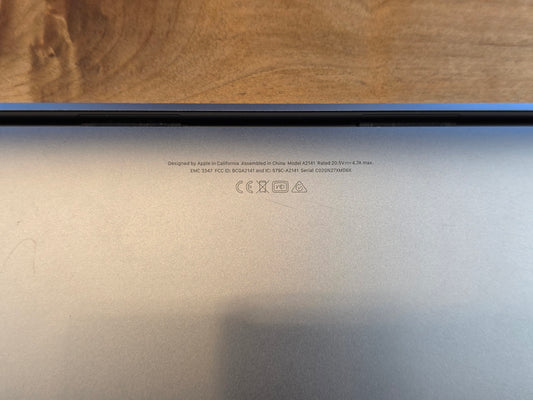2019 16" Apple MacBook Pro