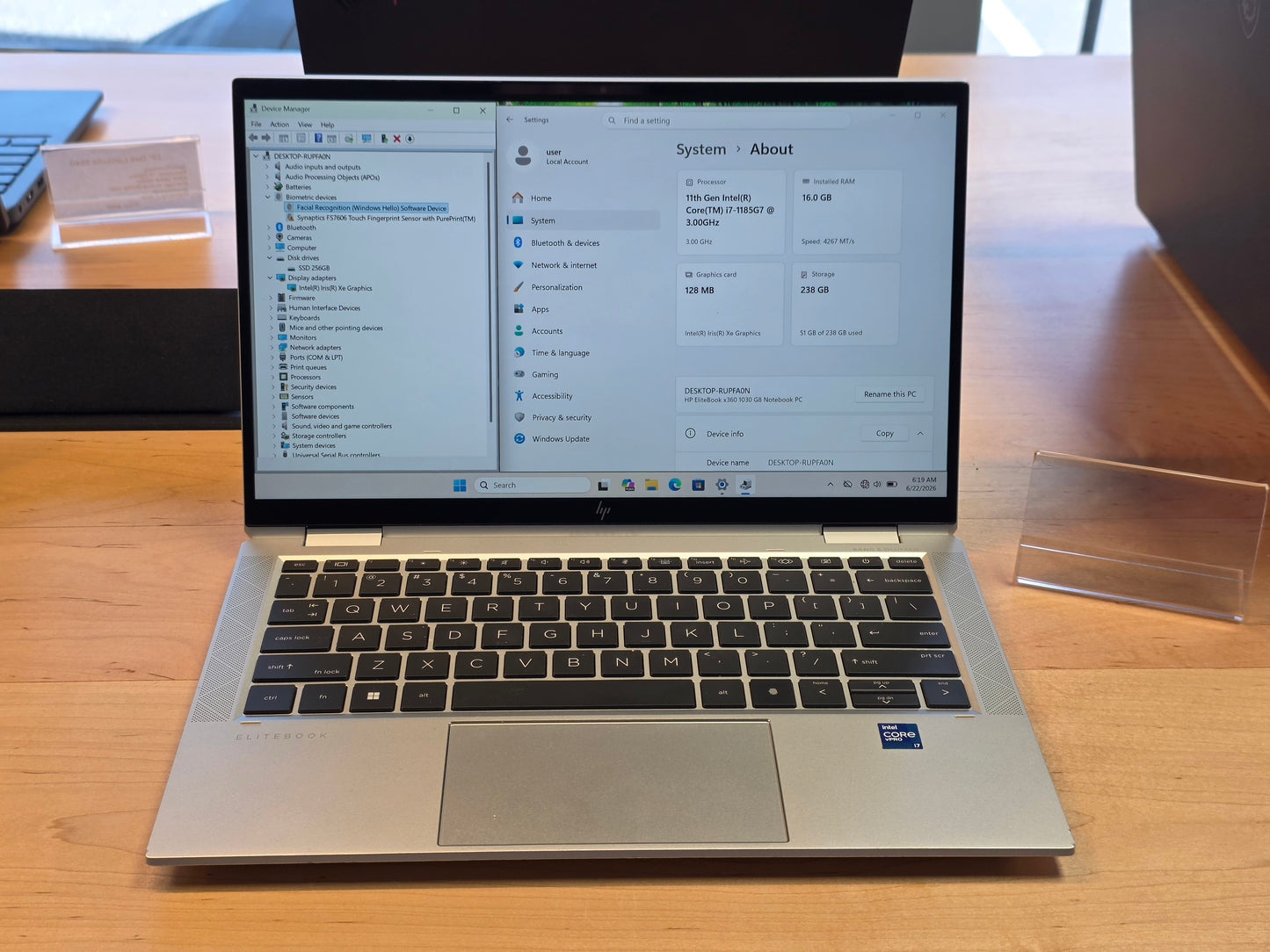 13" HP EliteBook X360 1030 GB Notebook PC