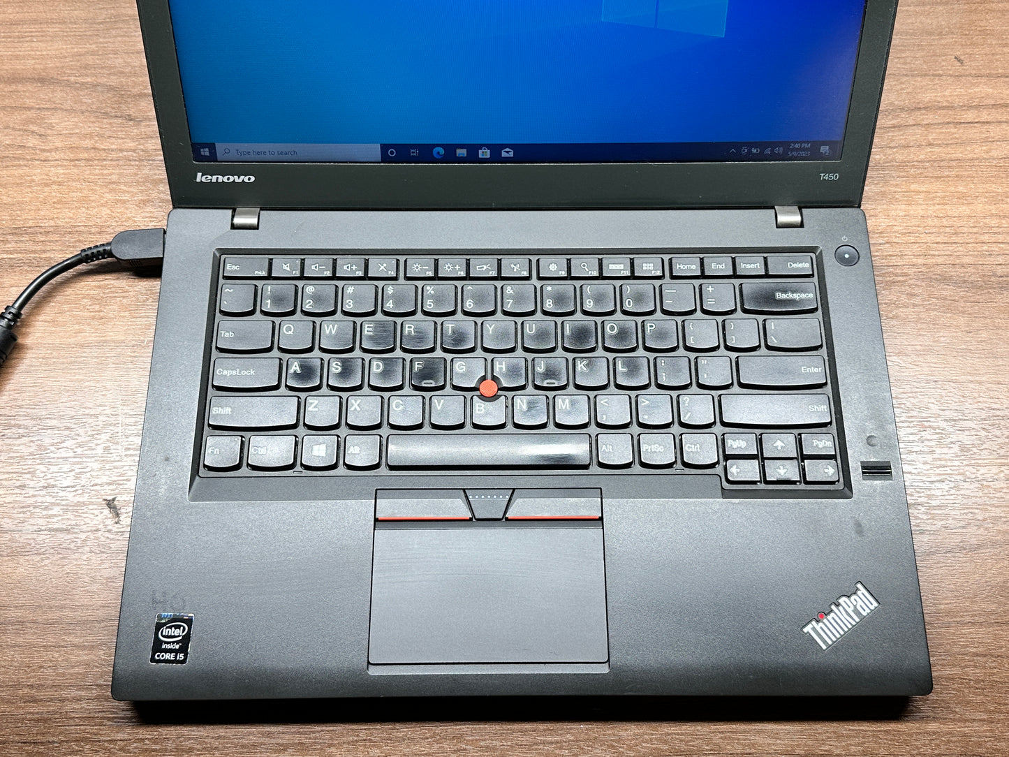 14" Lenovo ThinkPad T450 (i5-5200U, 8GB DDR3, 256GB SSD)